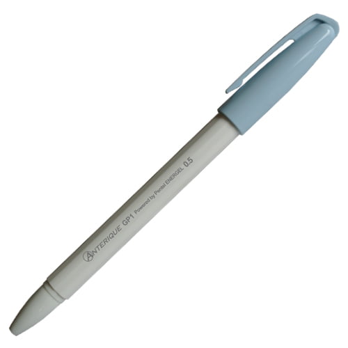 Anterique Gel Pen 0.5 Aqua Blue x Snow White Anterique Gel Pen 0.5 Aqua Blue x Snow White