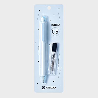 Kaco Turbo Mechanical Pencil Blue Kaco Turbo Mechanical Pencil Blue