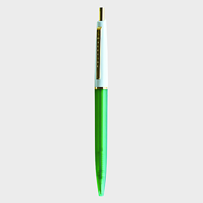 Anterique Oil-based Ballpoint Pen 0.5 White Green Anterique Oil-based Ballpoint Pen 0.5 White Green