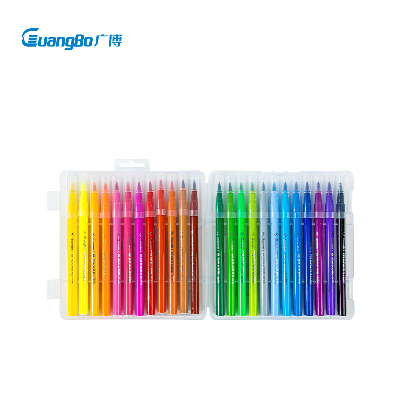 Guangbo Guangbo Dual Tip Water Color Pen (Pack of 24)