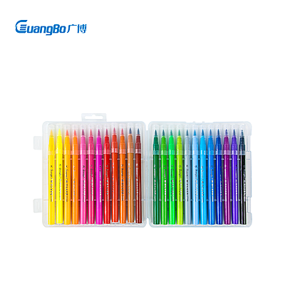 Guangbo Dual Tip Water Color Pen (Pack of 24)
