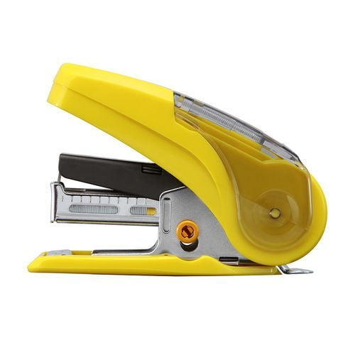 Max Stapler Sakuri Kids HD10NLCK 20-Sheet Binding Yellow HD90404