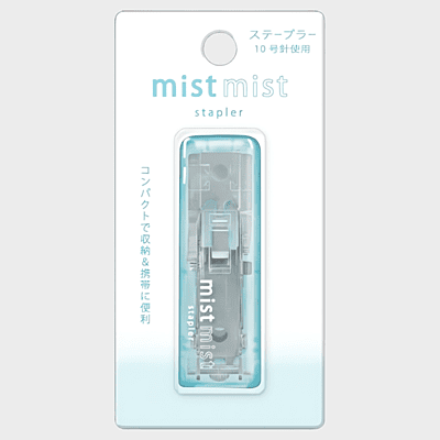 Q-Lia | Stapler | Mist | Foldable | Compact | Ice Mint Q-Lia | Stapler | Mist | Foldable | Compact | Ice Mint