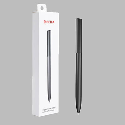 Beifa Twistable Metal Gel Pen Black 0.5 GD977400