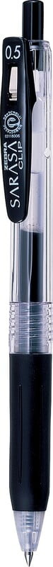 Zebra Sarasa Clip Pen 0.5 Black Zebra Sarasa Clip Pen 0.5 Black