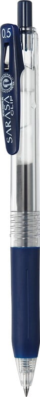 Zebra Sarasa Clip Pen 0.5 Blue Black Zebra Sarasa Clip Pen 0.5 Blue Black
