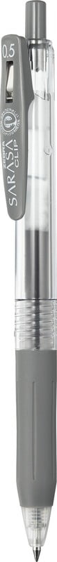 Zebra Sarasa Clip Pen 0.5 Gray Zebra Sarasa Clip Pen 0.5 Gray