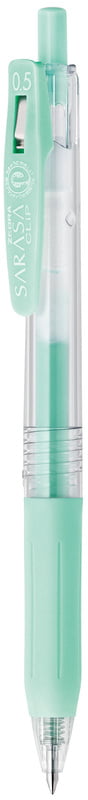 Zebra Sarasa Clip Pen Milk Blue Green Zebra Sarasa Clip Pen Milk Blue Green