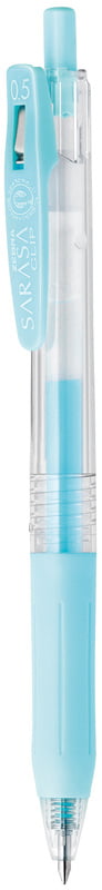 Zebra Sarasa Clip Pen Milk Blue