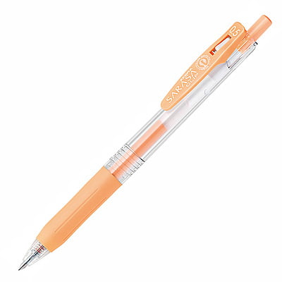 Zebra Sarasa Clip Pen Milk Orange