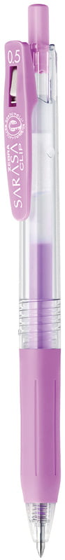 Zebra Sarasa Clip Pen Milk Purple Zebra Sarasa Clip Pen Milk Purple