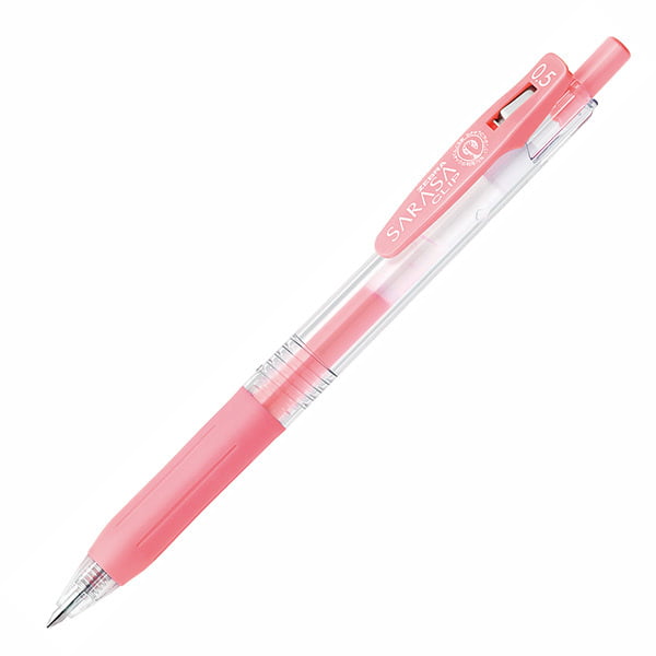 Zebra Sarasa Clip Pen Milk Red