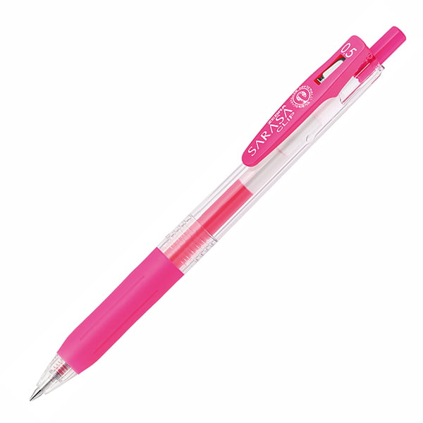 Zebra Sarasa Clip Pen Neon Pink Zebra Sarasa Clip Pen Neon Pink