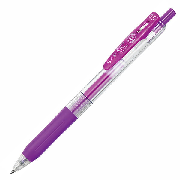Zebra Sarasa Clip Pen 0.5 Purple