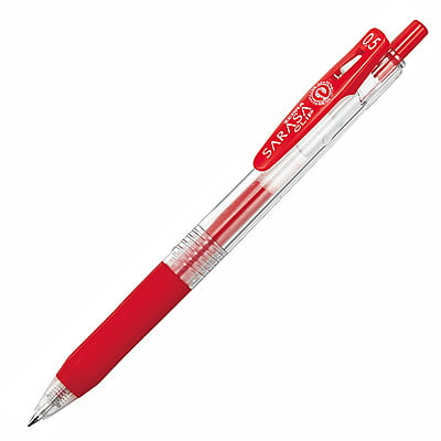 Zebra Sarasa Clip Pen 0.5 Red Zebra Sarasa Clip Pen 0.5 Red