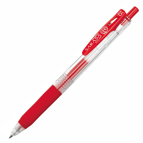 Zebra Sarasa Clip Pen 0.5 Red Zebra Sarasa Clip Pen 0.5 Red