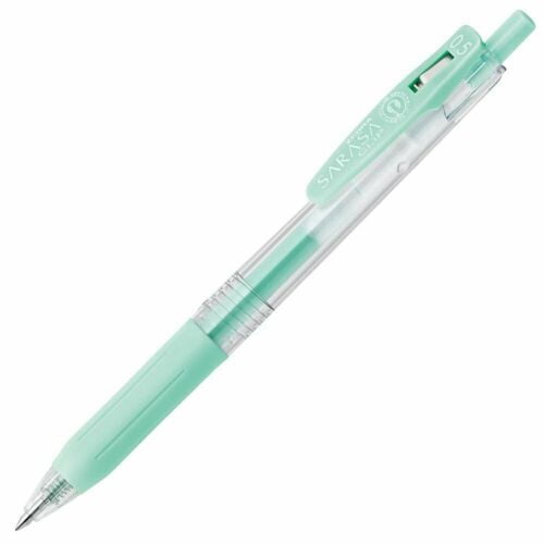 Zebra Sarasa Clip Pen Milk Blue Green Zebra Sarasa Clip Pen Milk Blue Green
