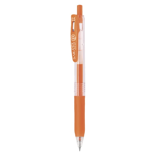 Zebra Sarasa Clip 0.5 Neon Orange Zebra Sarasa Clip 0.5 Neon Orange