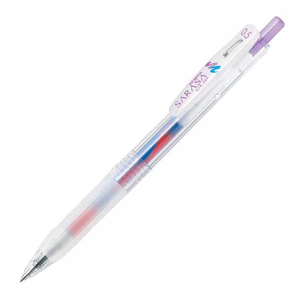 Zebra Sarasa Clip Marble Pen Blue Berry Smoothie Zebra Sarasa Clip Marble Pen Blue Berry Smoothie