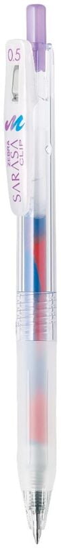 Zebra Sarasa Clip Marble Pen Blue Berry Smoothie Zebra Sarasa Clip Marble Pen Blue Berry Smoothie