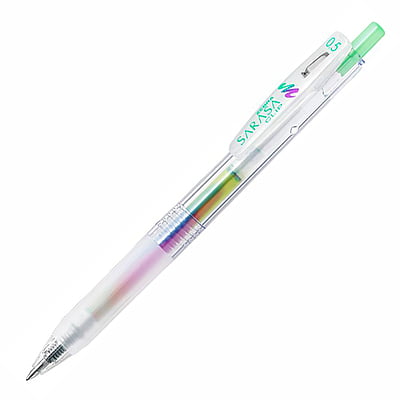 Zebra Sarasa Clip Marble Pen Mint Shower Zebra Sarasa Clip Marble Pen Mint Shower