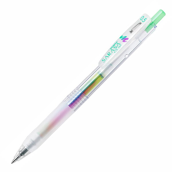 Zebra Sarasa Clip Marble Pen Mint Shower Zebra Sarasa Clip Marble Pen Mint Shower