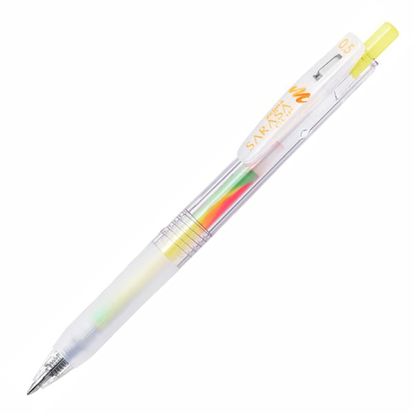 Zebra Sarasa Clip Marble Pen Tropical Mango