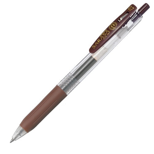 Zebra Sarasa Clip Pen 0.7 Brown