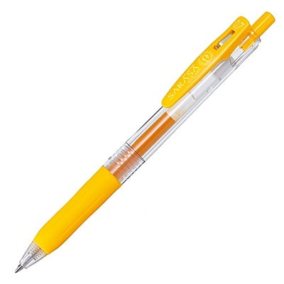 Zebra Sarasa Clip Pen 0.7 Yellow