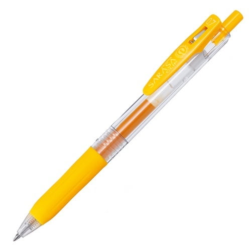 Zebra Sarasa Clip Pen 0.7 Yellow