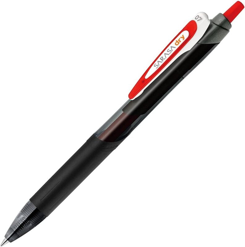 Zebra Sarasa Dry Pen 0.7 Red Zebra Sarasa Dry Pen 0.7 Red