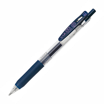 Zebra Sarasa Clip Pen 1.0 Blue-Black Zebra Sarasa Clip Pen 1.0 Blue-Black
