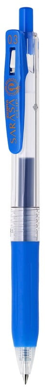 Zebra Sarasa Clip Pen 0.3 Blue Zebra Sarasa Clip Pen 0.3 Blue
