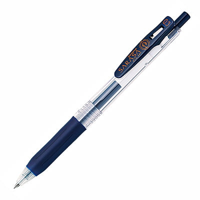 Zebra Sarasa Clip Pen 0.3 Blue Black