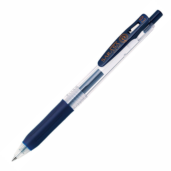 Zebra Sarasa Clip Pen 0.3 Blue Black Zebra Sarasa Clip Pen 0.3 Blue Black