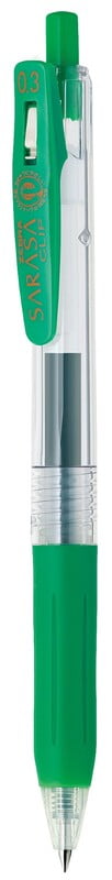 Zebra Sarasa Clip Pen 0.3 Green Zebra Sarasa Clip Pen 0.3 Green