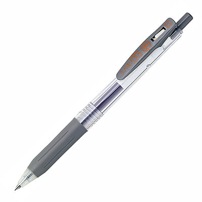 Zebra Sarasa Clip Pen 0.3 Gray Zebra Sarasa Clip Pen 0.3 Gray