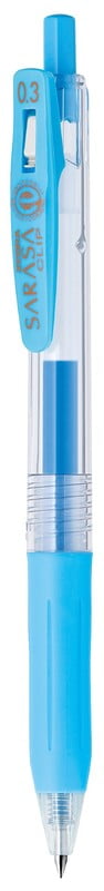 Zebra Sarasa Clip Pen 0.3 Light Blue Zebra Sarasa Clip Pen 0.3 Light Blue
