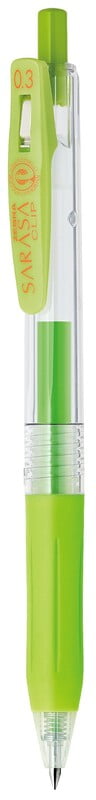 Zebra Sarasa Clip Pen 0.3 Light Green Zebra Sarasa Clip Pen 0.3 Light Green