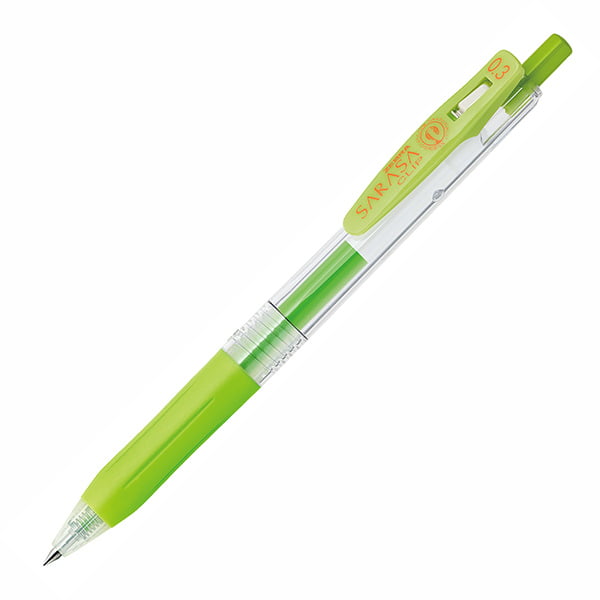 Zebra Sarasa Clip Pen 0.3 Light Green Zebra Sarasa Clip Pen 0.3 Light Green