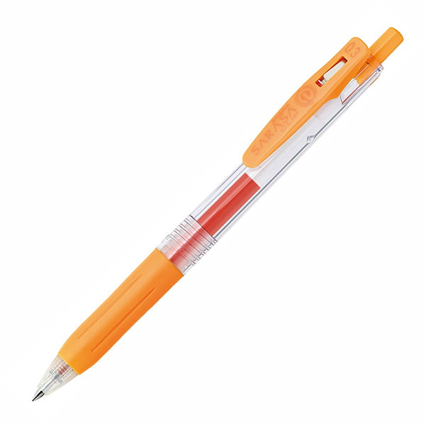 Zebra Sarasa Clip Pen 0.3 Orange Zebra Sarasa Clip Pen 0.3 Orange