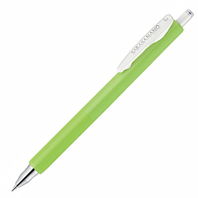 Zebra Sarasanano Pen Light Green