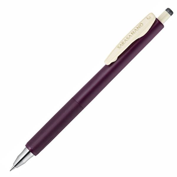 Zebra Sarasanano Pen Bordeaux Purple