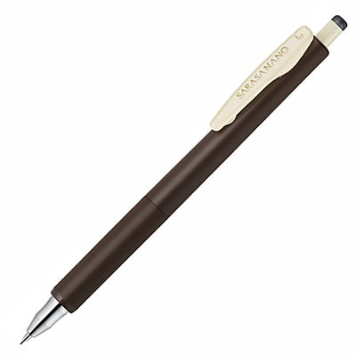 Zebra Sarasanano Pen Brown Gray