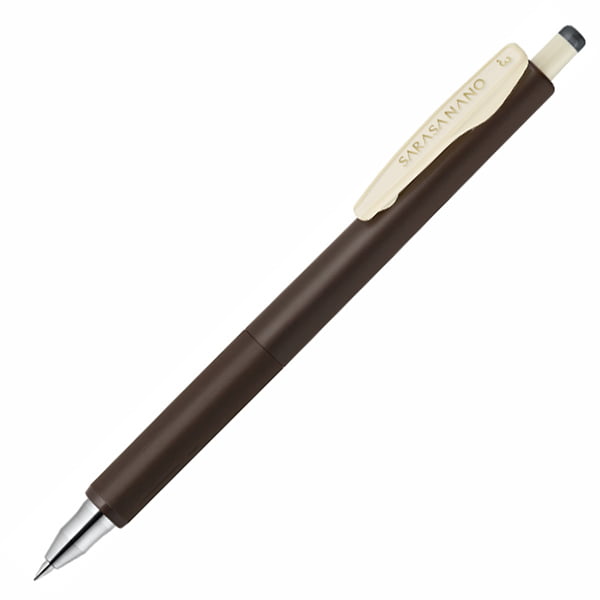 Zebra Sarasanano Pen Brown Gray Zebra Sarasanano Pen Brown Gray