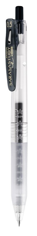 Zebra Thalassa Study Pen 0.5 Black Zebra Thalassa Study Pen 0.5 Black