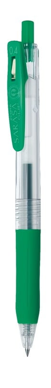 Zebra Sarasa Clip Pen 0.4 Green Zebra Sarasa Clip Pen 0.4 Green