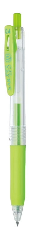 Zebra Sarasa Clip Pen 0.4 Light Green Zebra Sarasa Clip Pen 0.4 Light Green
