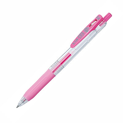 Zebra Sarasa Clip Pen 0.4 Light Pink