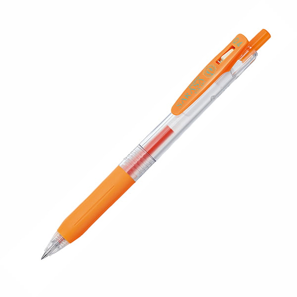 Zebra Sarasa Clip Pen 0.4 Orange